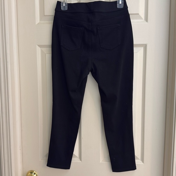 Time and Tru Twill Stretch Elastic Waist Pants S (4-6) - Picture 2 of 5
